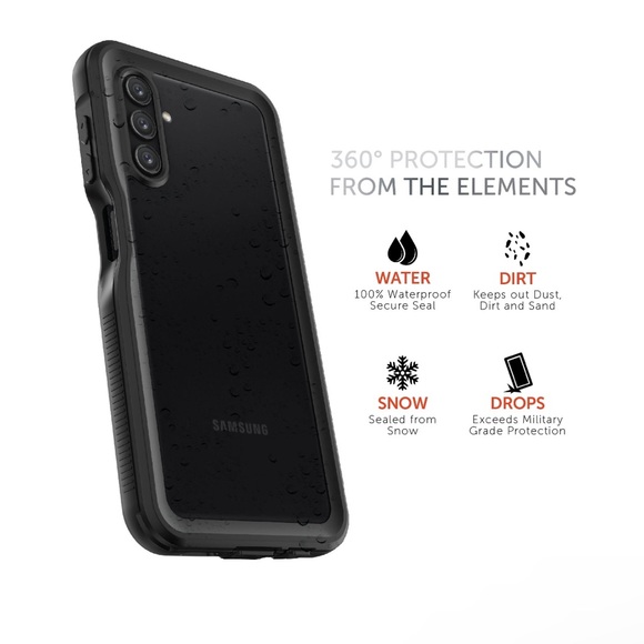 Waterproof case +built-in screen protector for Samsung Galaxy A13, NIB - Picture 2 of 8